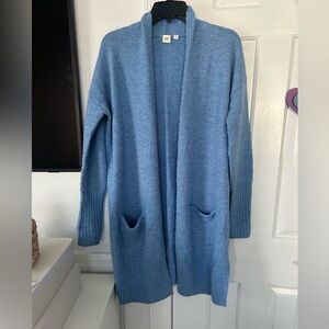 Women's Blue Cardigan Sweater
